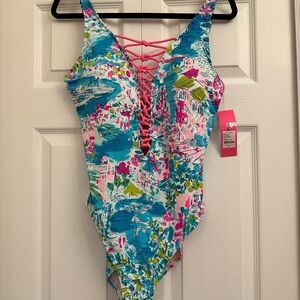 Lilly Pulitzer Lattice Swimsuit